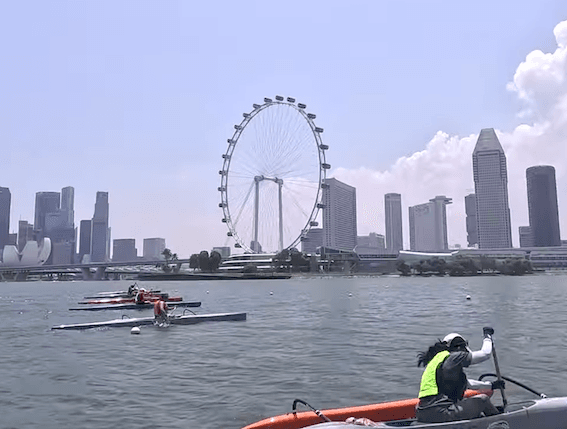 championnats du monde de va'a à Singapour 