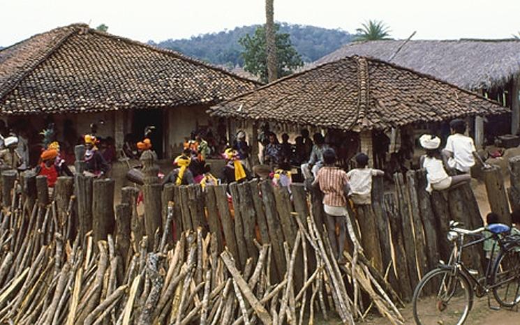 Un village du Chhattisgarh où l'insurrection maoïste est encore en cours