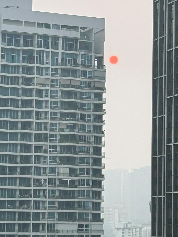 le ciel de singapour début octobre 2026 