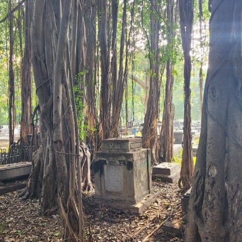 Cimetière de la cathédrale Saint George. Photo : Fabienne