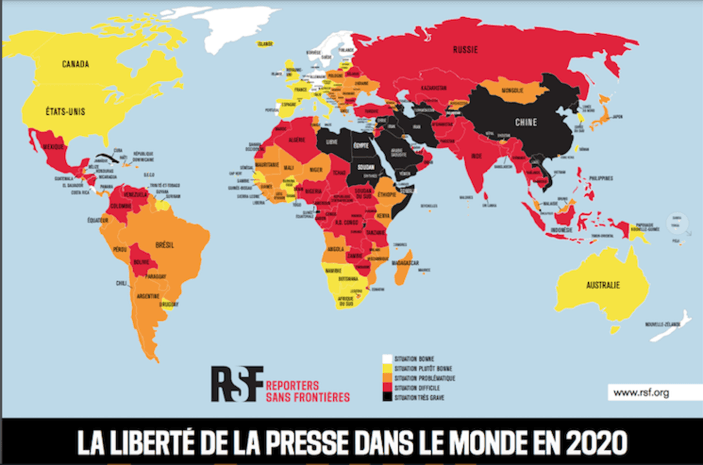 liberté presse classement