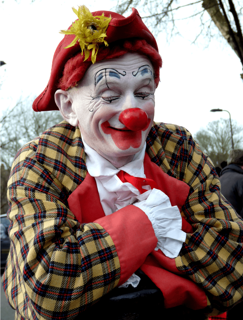 clown - joseph grimaldi - église - messe des clowns - clowns annual church service - londres