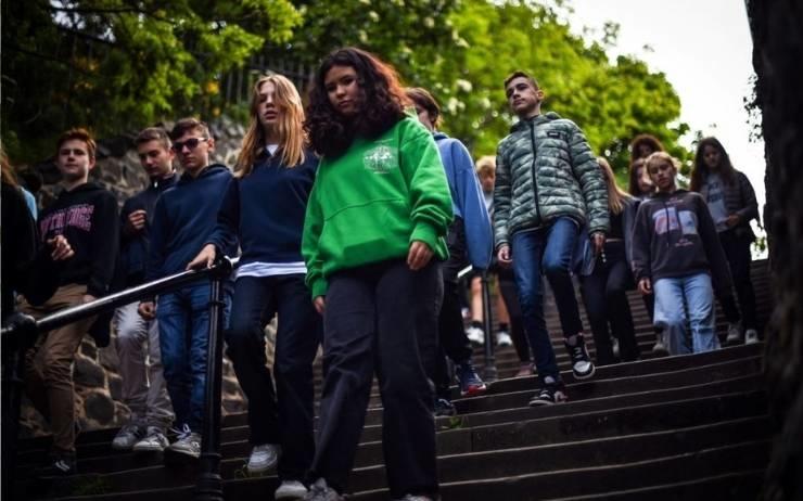 Collégiens de Colmar en séjour linguistique en Ecosse