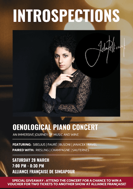 ida concert oenologique à Singapour 