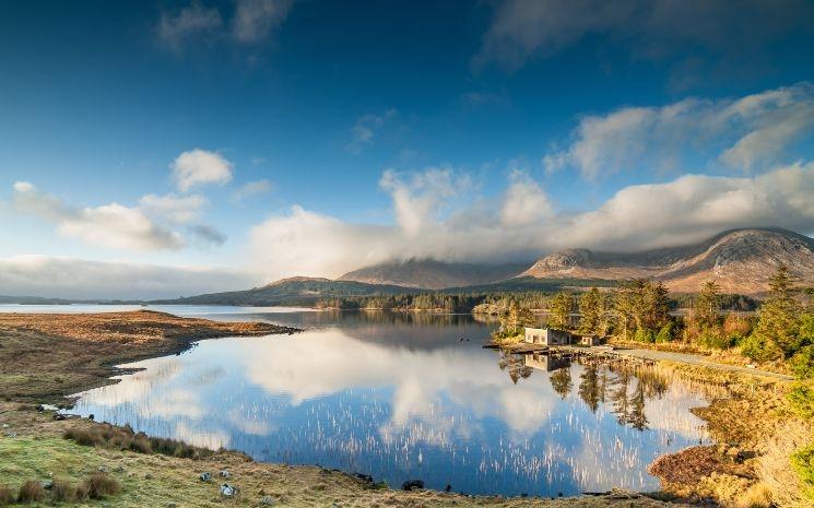 le parc du connemara en hiver