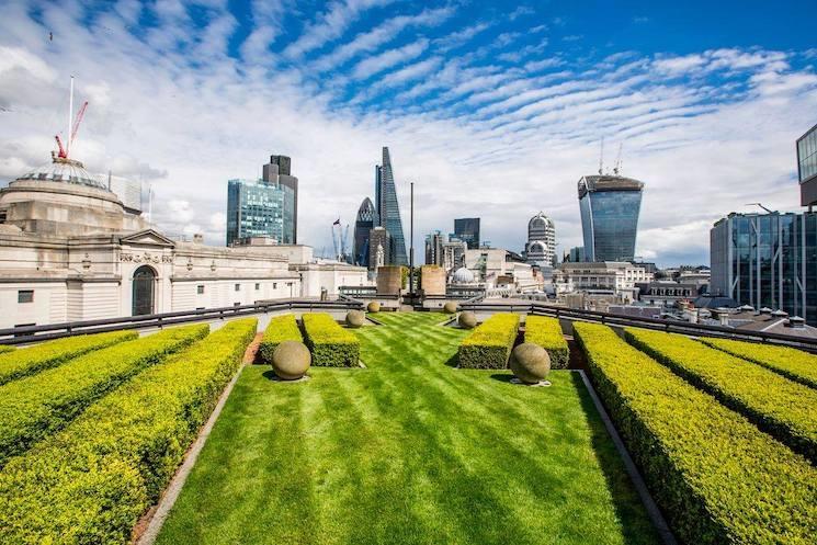 Le Coq d'argent, un rooftop à Londres