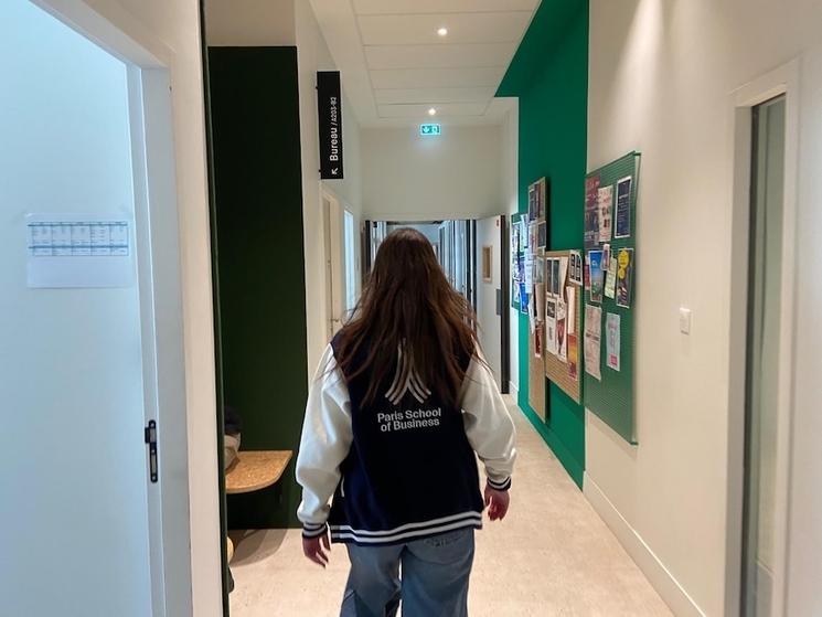 Dans les couloirs de Paris School of Business - C.Canonne 