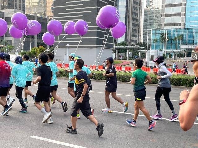 coureur jakarta car free day