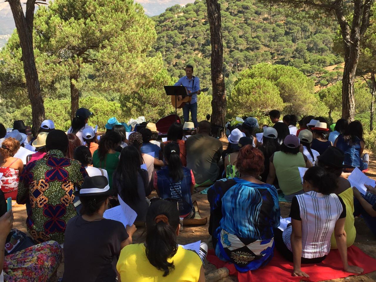 culte à Dhour Chouwer Pasteur Lacoste