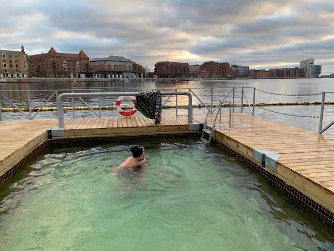 baignade eau froide Copenhague 