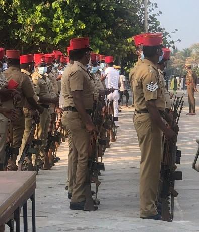 Le défilé de Republic Day à Pondichéry