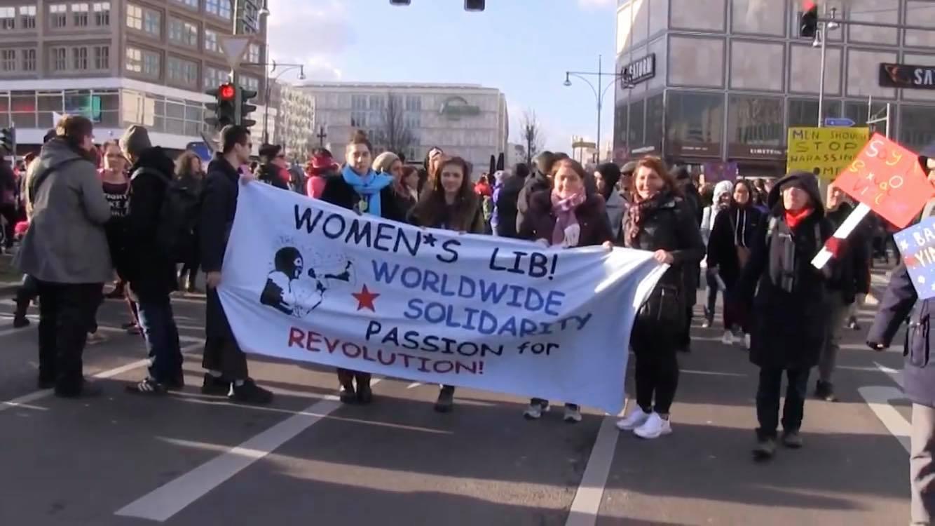 Manifestation féministe 