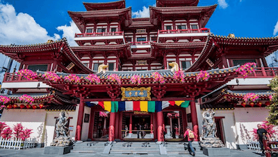 Le temple de la relique de la dent du Bouddha (© Flickr)