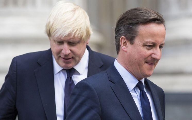 Boris Johnson et David Cameron