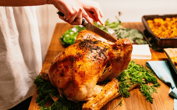 La dinde de Thanksgiving