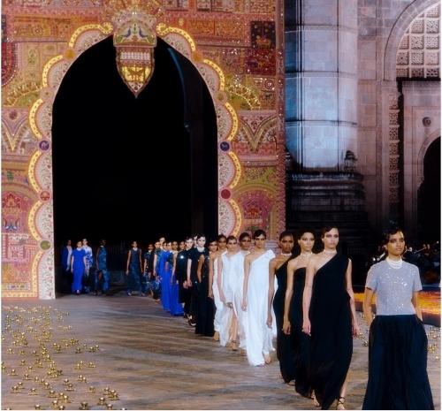 Le défilé Dior à Mumbai en mars 2023