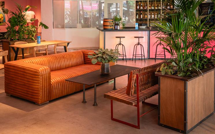Intérieur Café Restaurant Dufte Berlin