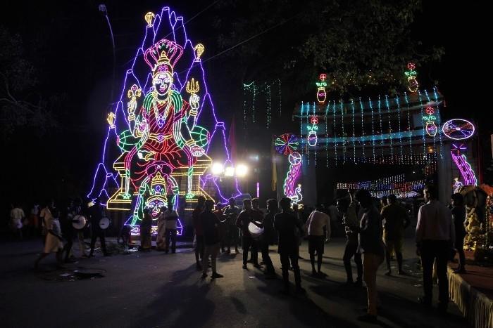 Durga Puja à Chennai