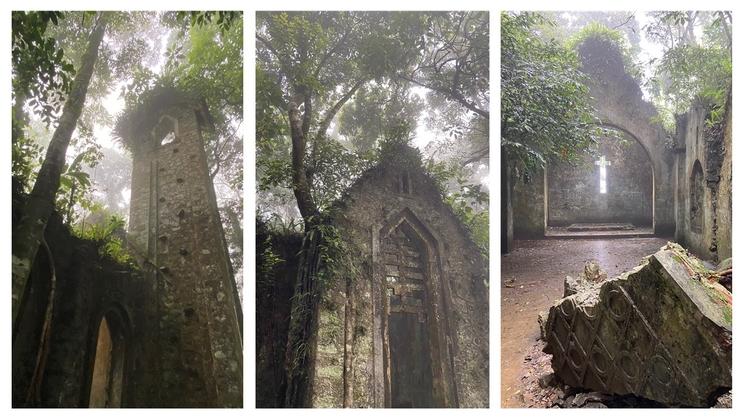 L'église abandonnée de Ba Vi 