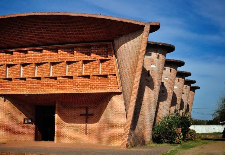 L'église d'Atlantida en Uruguay