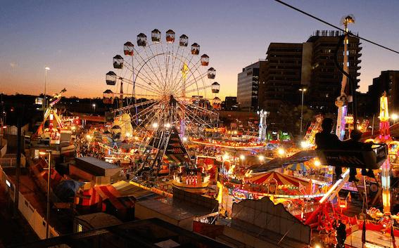 Sideshow Alley au Royal Queensland Show