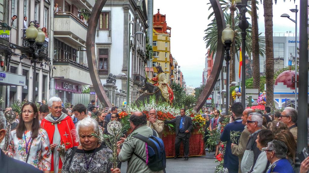 el domingo de ramos, espagne