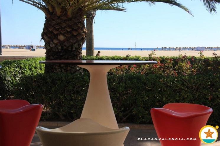 Les terrasses sont nombreuses sur la plage