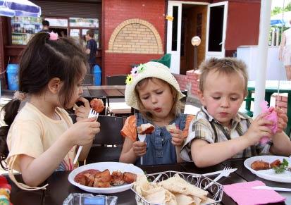 enfants restaurants inde