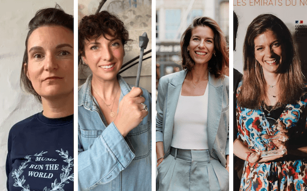 Marie Caroline, Juliette, Cyrielle et Adeline se sont lancées dans l'entrepreunariat en expatriation 