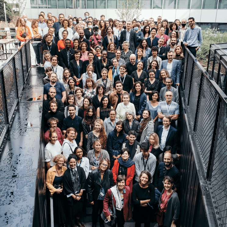 L'équipe de l'Institut Français Paris en septembre 2021, crédit photo : Voyez-Vous (Vinciane Lebrun)