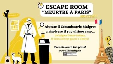 AFFICHE ESCAPE ROOM