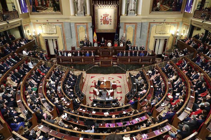 le congrès des députés en Espagne