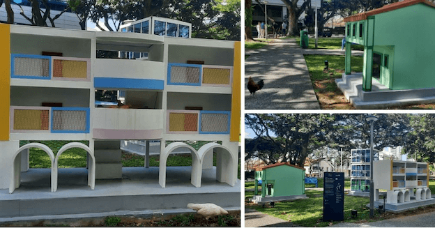 “The Everfowl Estate” de l’artiste Divaagar. Photo: Zoe Ern Yap, 2023.