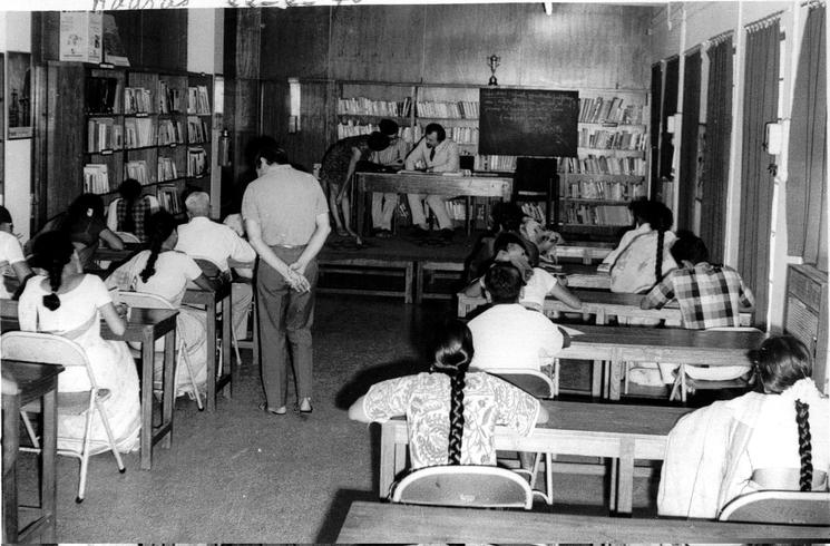 examens à l'alliance française de Madras