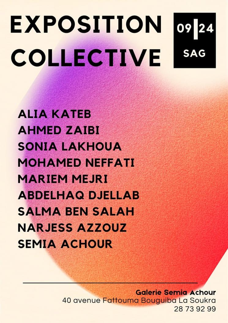 expo collective galerie semia achour