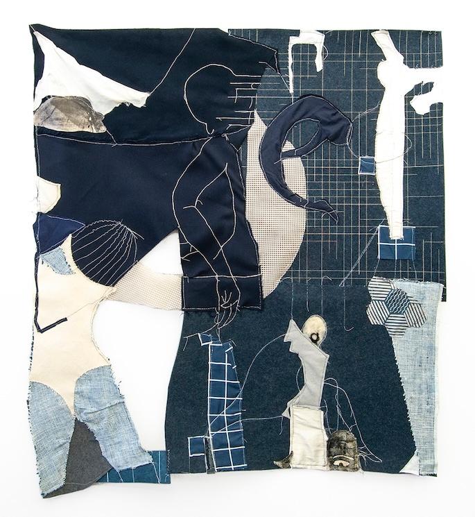 une oeuvre d'art de Fanny Allié, artiste française à New York 