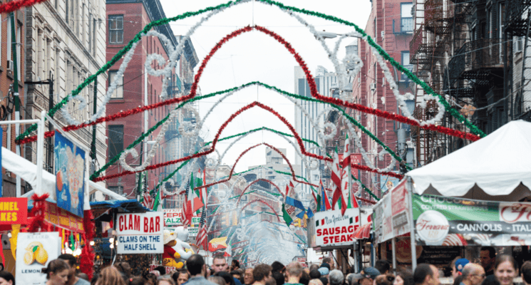 Le festin de San Gennaro ou Fest of San Gennaro