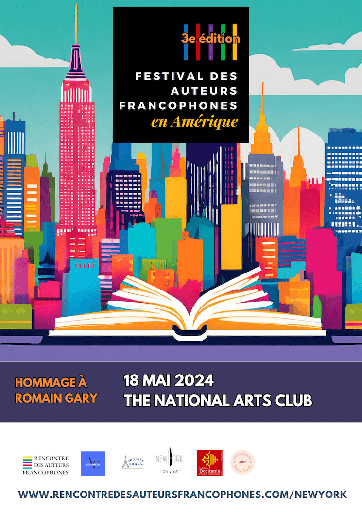 l'affiche du festival des auteurs francophones en Amérique