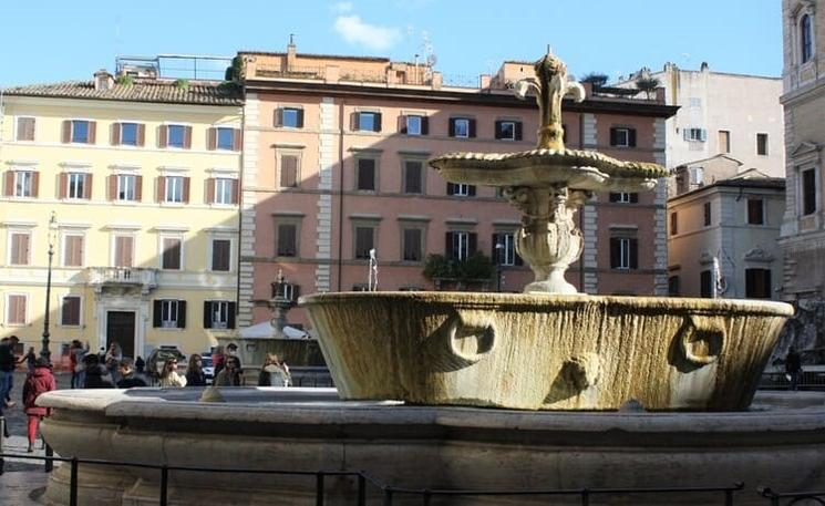 fontaine piazza farnèse rome