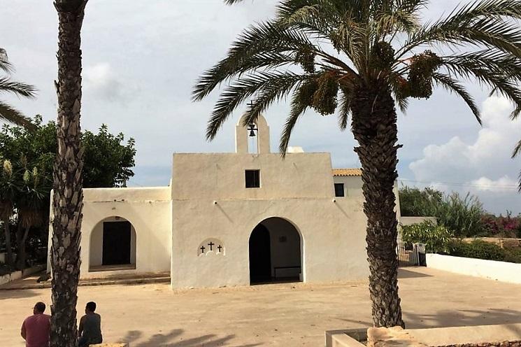 Une des chapelle de l'île de Formentera