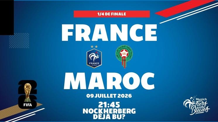 Match France Maroc 