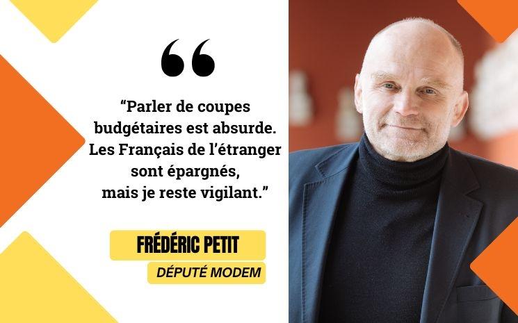 frédéric petit préfère parler de réserve budgétaire