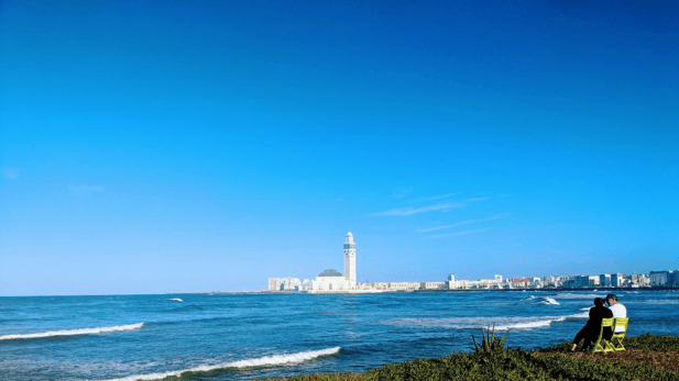 Le front de mer à Casablanca 