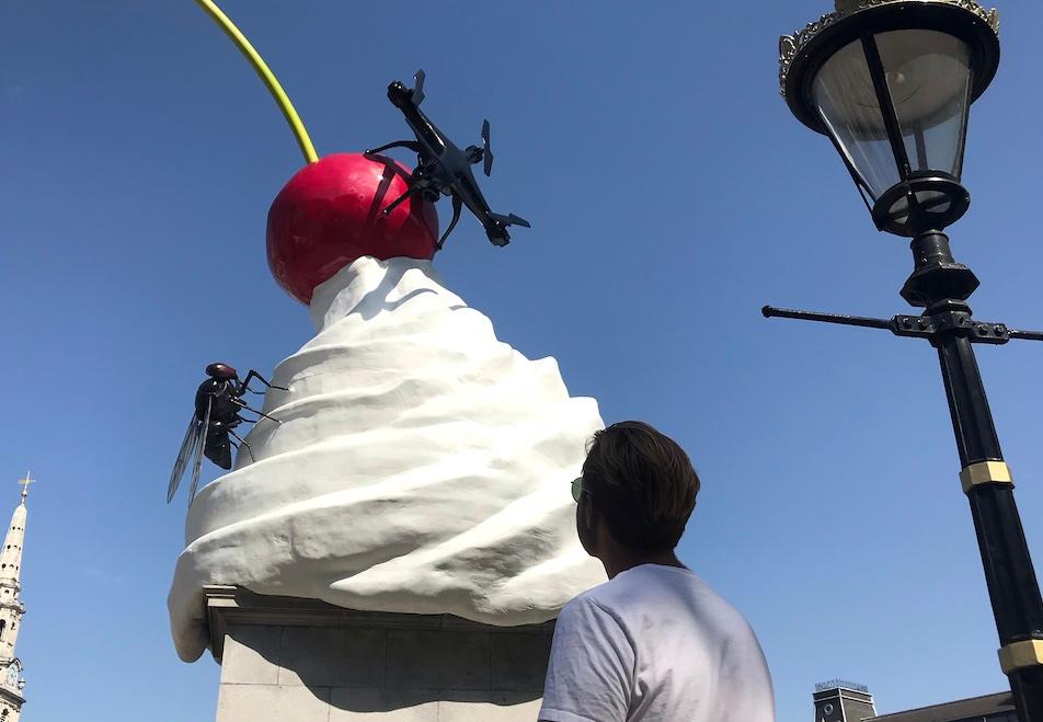 Amandine Guiony Trafalgar Square