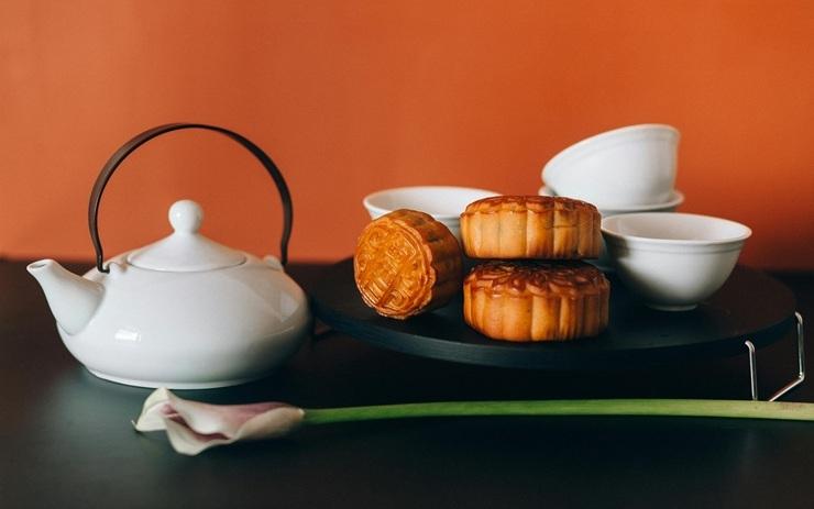 Gateau de lune et the