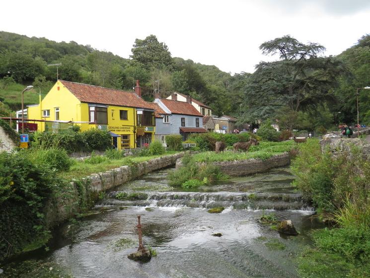 Le village de Cheddar, dans le Somerset.