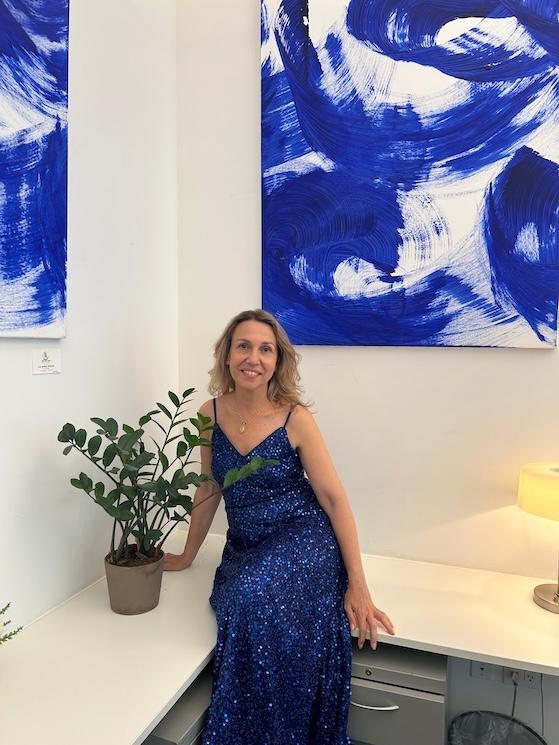 Géraldine Auret à la Maison de l'Occitanie