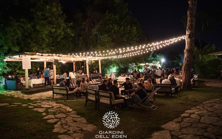 Rome by night aux Giardini Dell'Eden