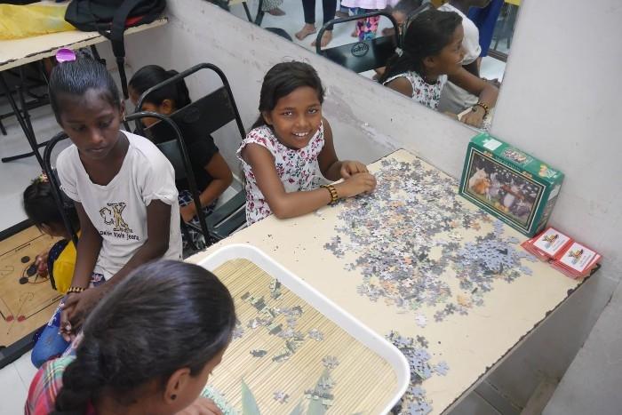 Les activités au centre d'accueil de jour de GIFT