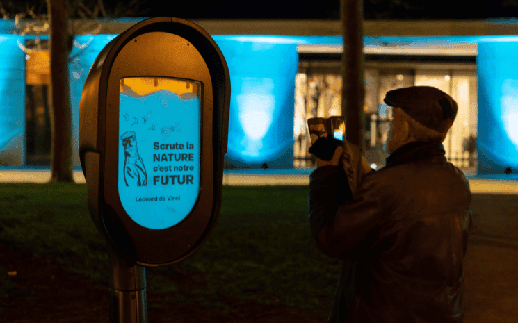 panneau glowee installé à rambouillet